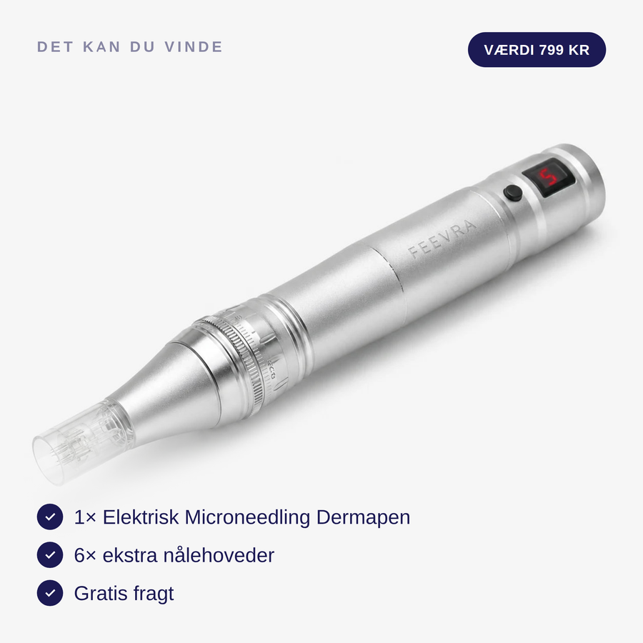 Vind en Elektrisk Microneedling Dermapen — værdi 799 kr